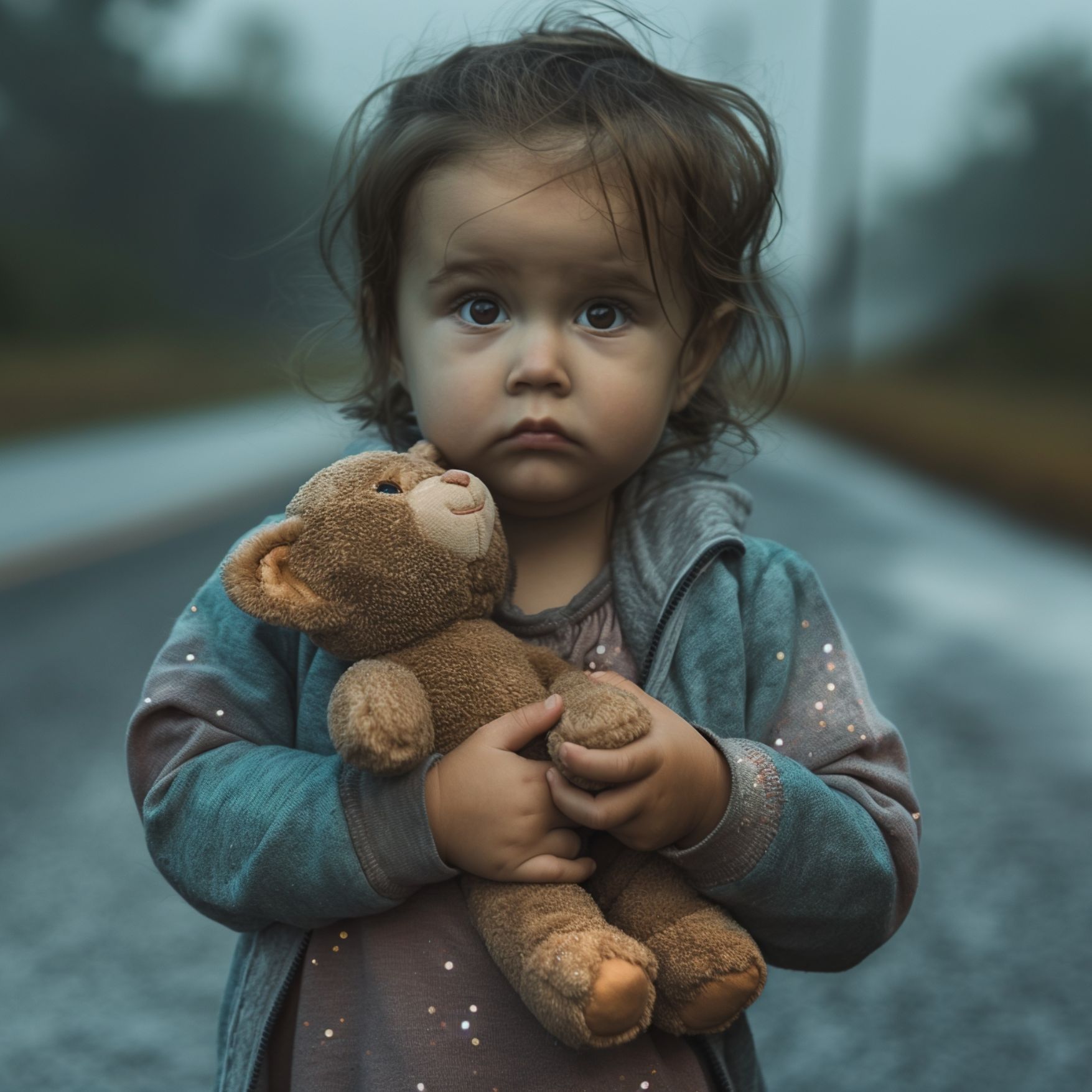 little-girl-standing-alone-in-the-rain